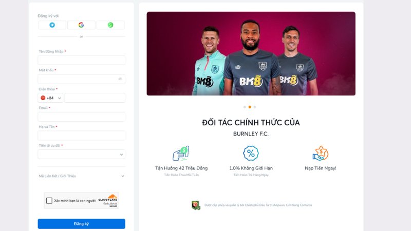 Đăng ký tài khoản đơn giản trong 4 bước